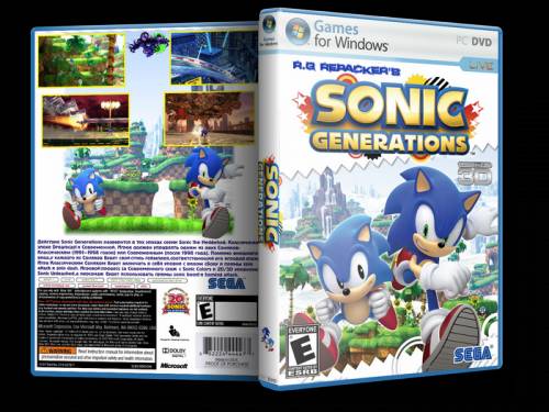 Big torrents. Sonic Generations DVD.